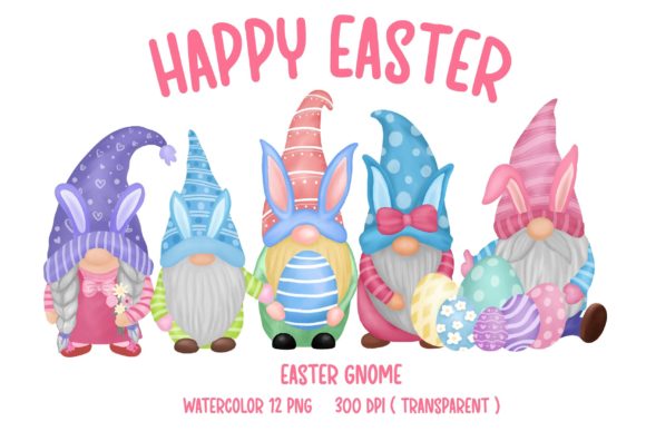 Download Gnome Easter Bundle Png Clipart - Easter bundle Collection