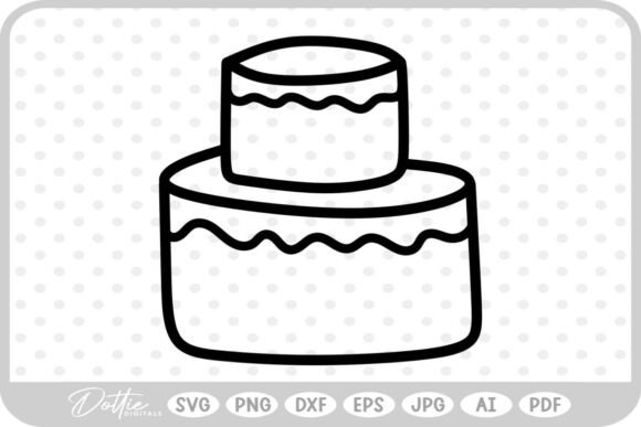 Download Wedding Cake SVG PNG DXF - Wedding cake svg Collection