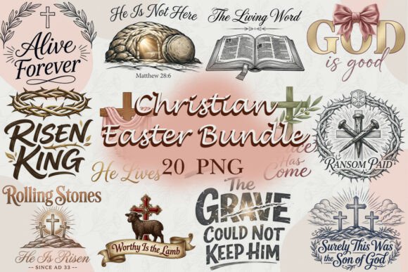 Download Christian Easter Bundle PNG - Easter bundle Collection