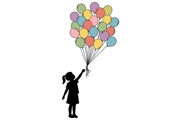 Download Child Holding Balloons - Child holding balloons Collection