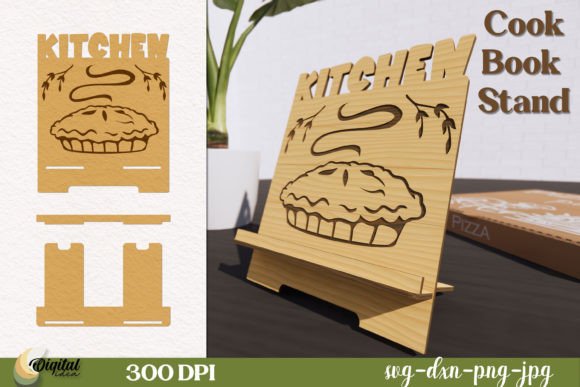 Download Cook Book Stand Laser Cut - Premium Resources